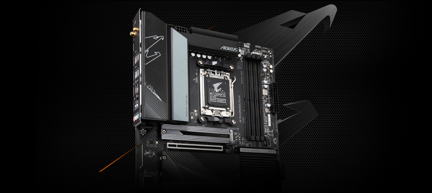 Placa Madre AMD X670 Aorus Elite AX marca Gigabyte