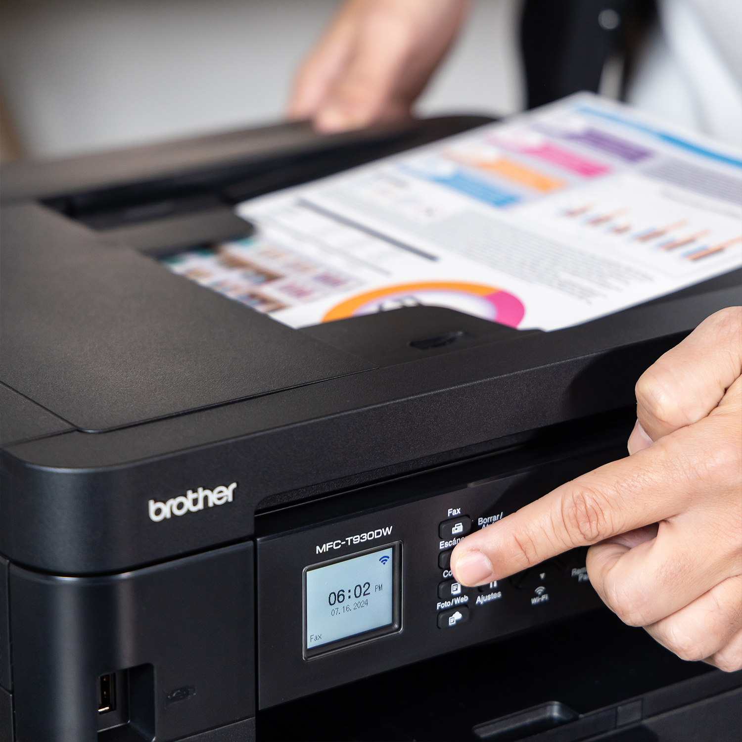 Multifuncional Tinta Continua InkBenefit Tank Direct/D&uacute;plex