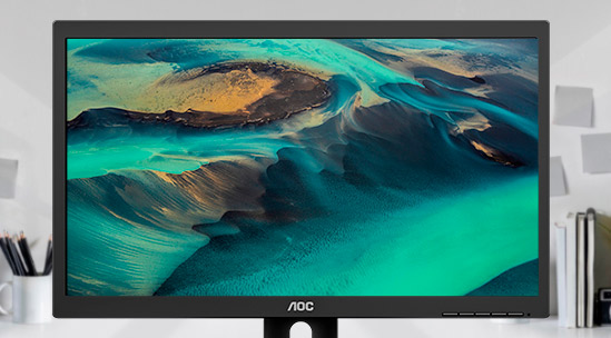  Monitor AOC 23.8 pulgadas Full HD, Modelo 22E1H