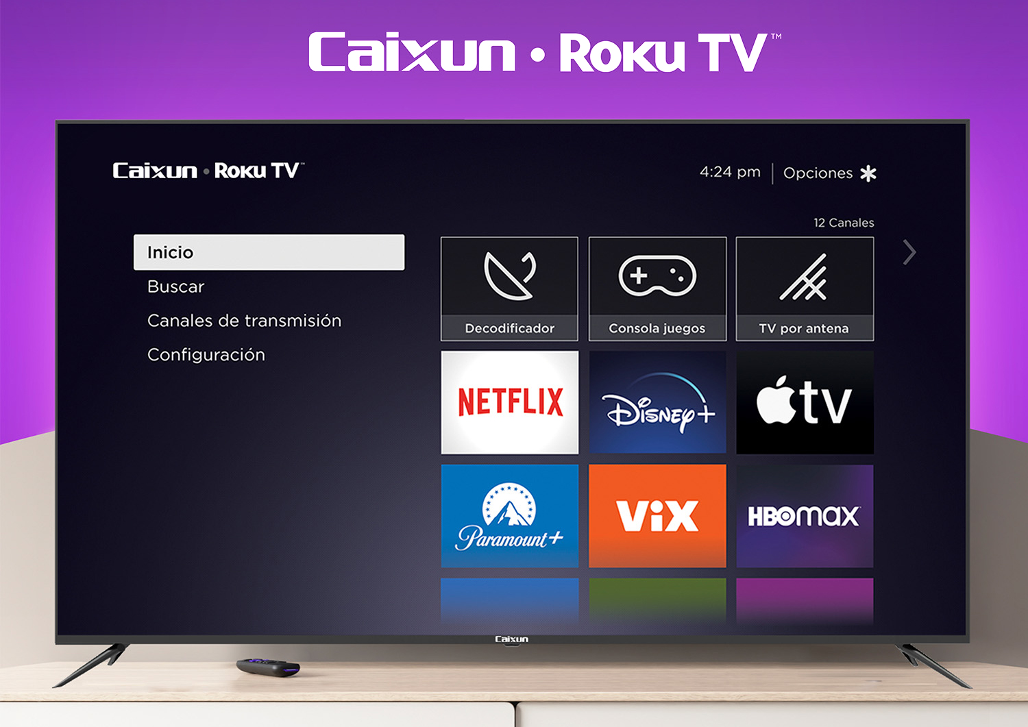 Smart TV Caixun HD 32 pulgadas Roku TV, smart tv barato