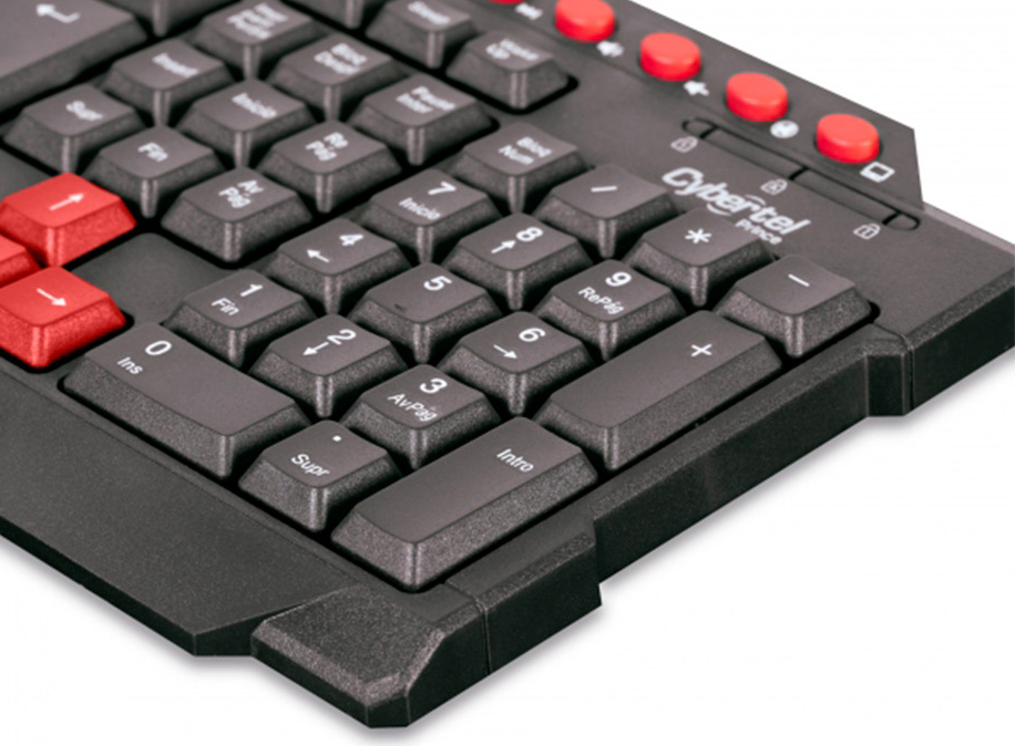 Kit Prince CYB T2000 Teclado + Mouse USB Cybertel