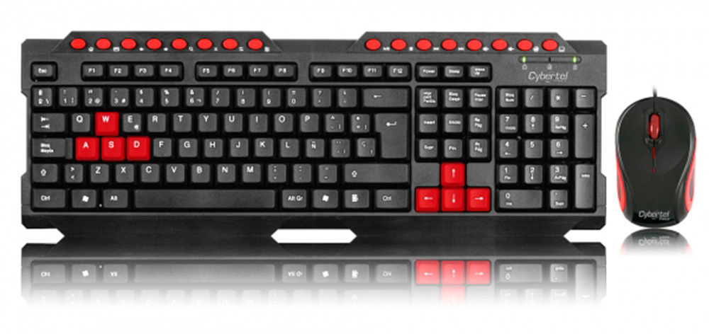 Kit Prince CYB T2000 Teclado + Mouse USB Cybertel