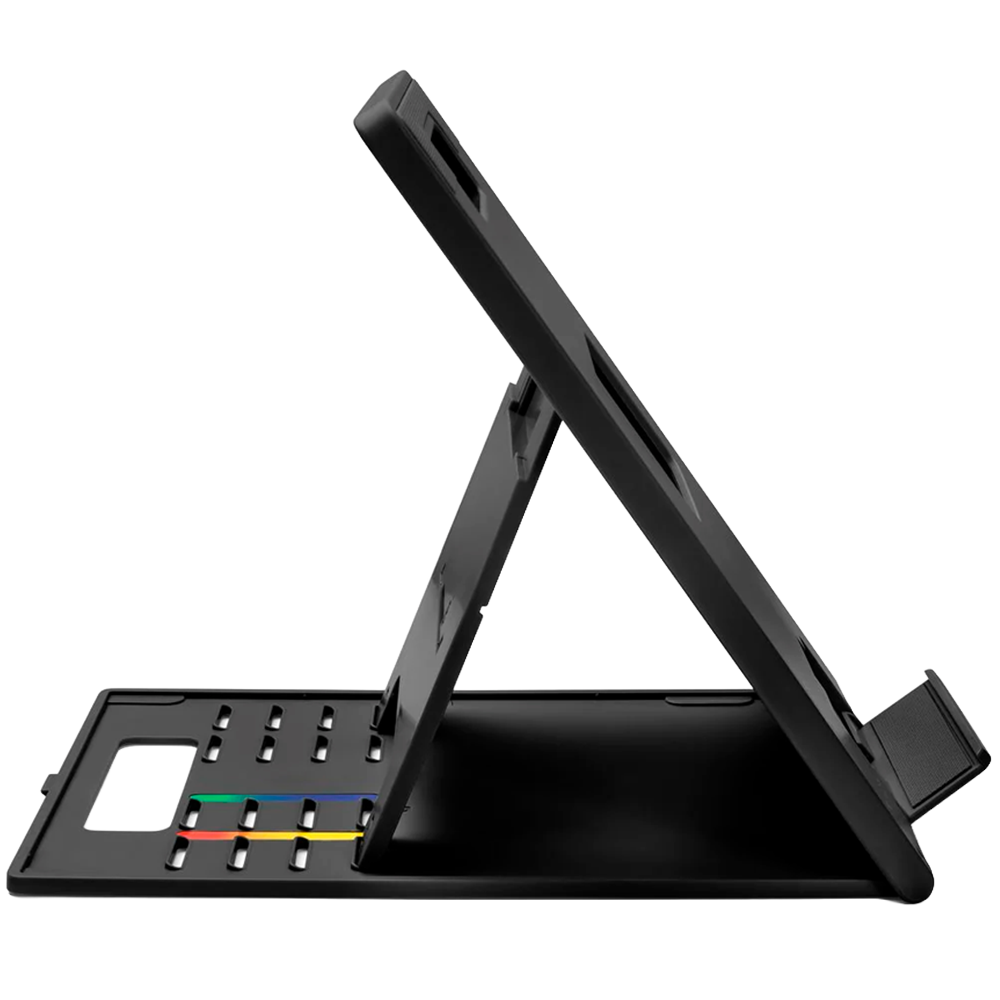 Base con dise&ntilde;o Pro Air Circulation para disipar el calor del notebook