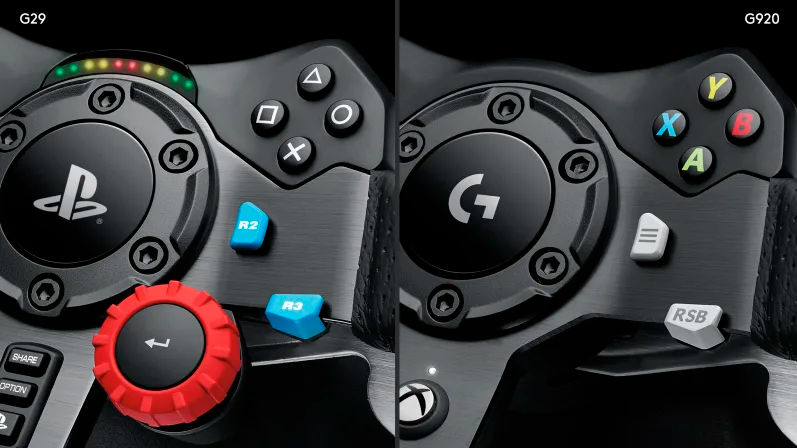 Volante G920 Driving Force para Xbox Series y PC