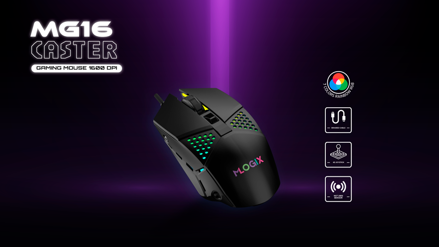 Mouse Gamer MLOGIX MG16 Caster