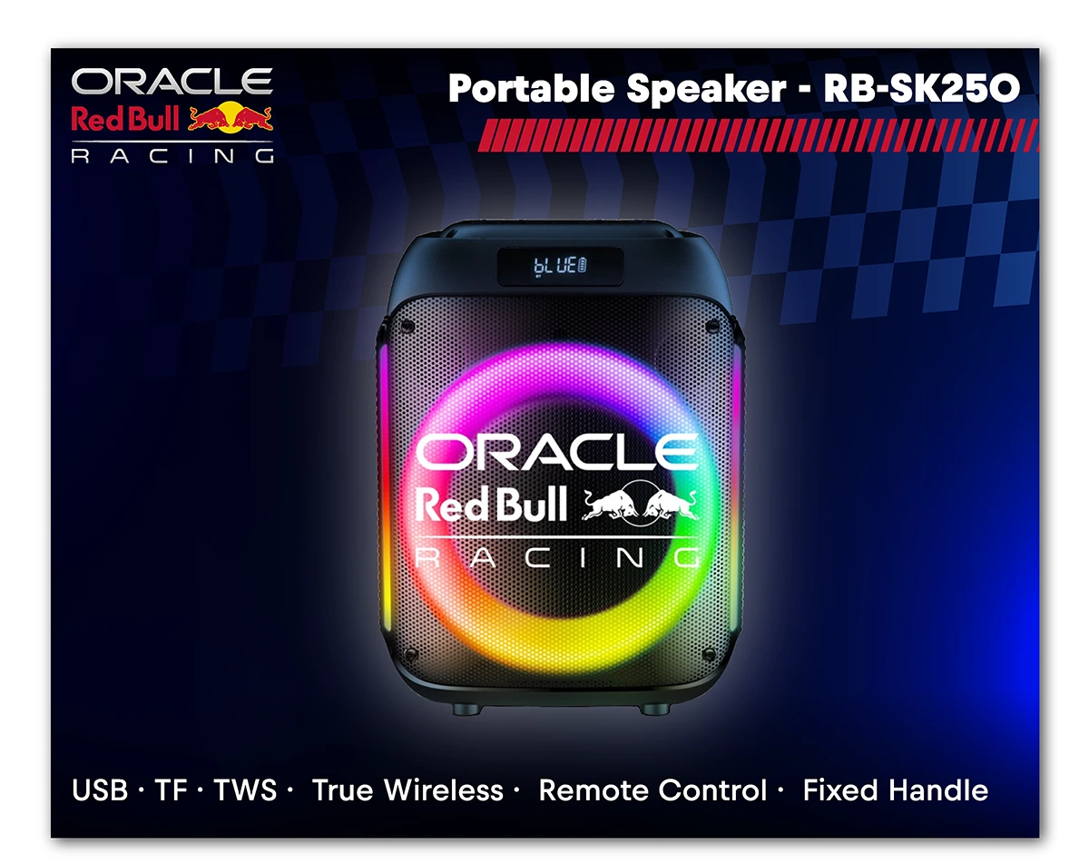 Parlante Party Speaker Oracle Red Bull Racing RB-SK250