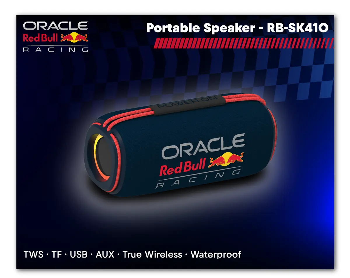 Parlante Port&aacute;til Oracle Red Bull Racing RB-SK410