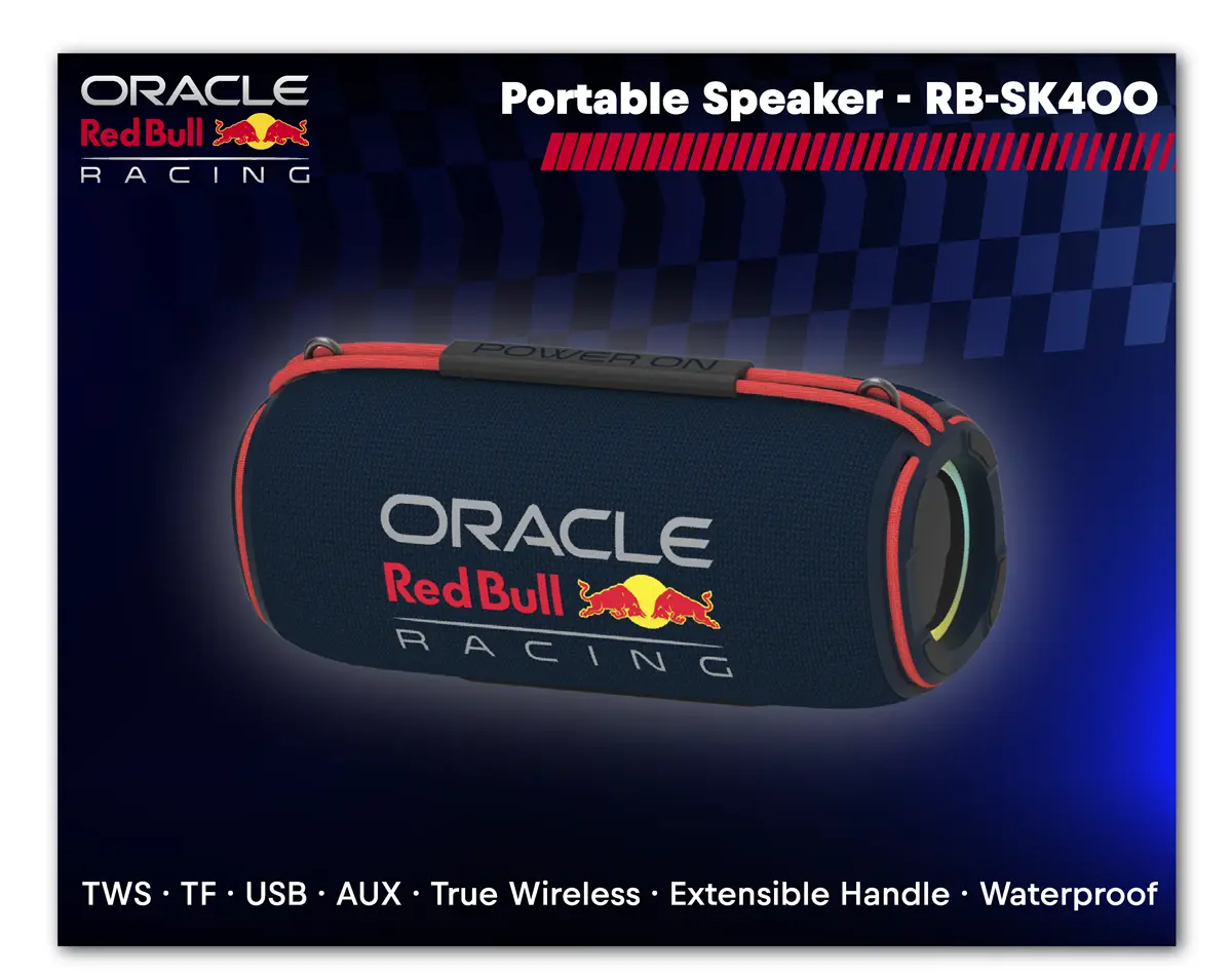 Parlante Port&aacute;til Oracle Red Bull Racing RB-SK400
