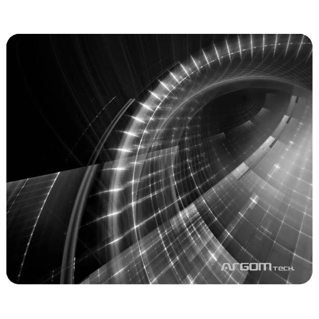 Mousepad Galaxia AC235WT Argom Negro/Blanco