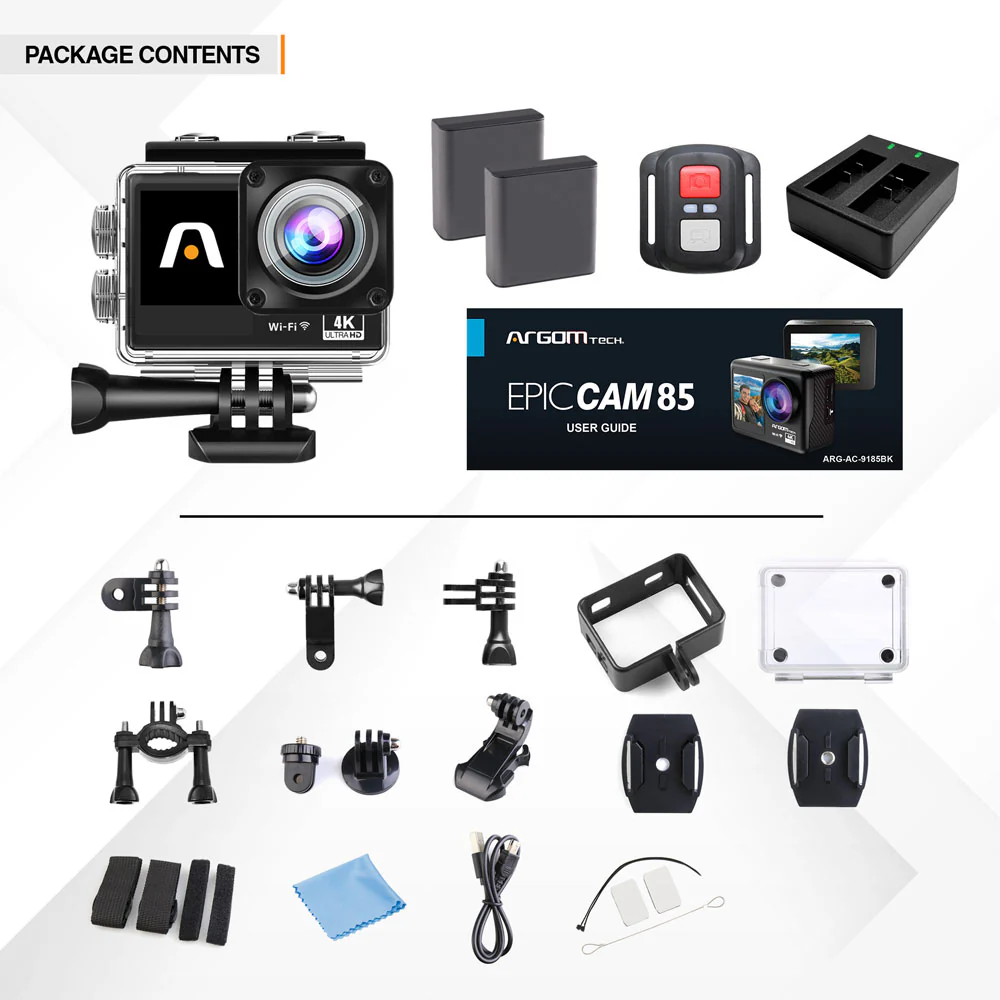 C&aacute;mara de Acci&oacute;n Argom ARG-AC-9185BK Black