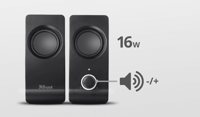 Parlante PC altavoces est&eacute;reo Trust 2.0 Negro