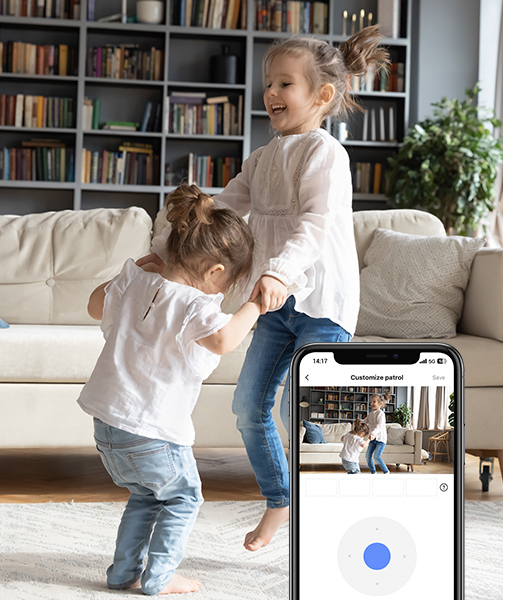 C&aacute;mara Seguridad IP 3K WiFi de interior 360&deg; H6C Pro