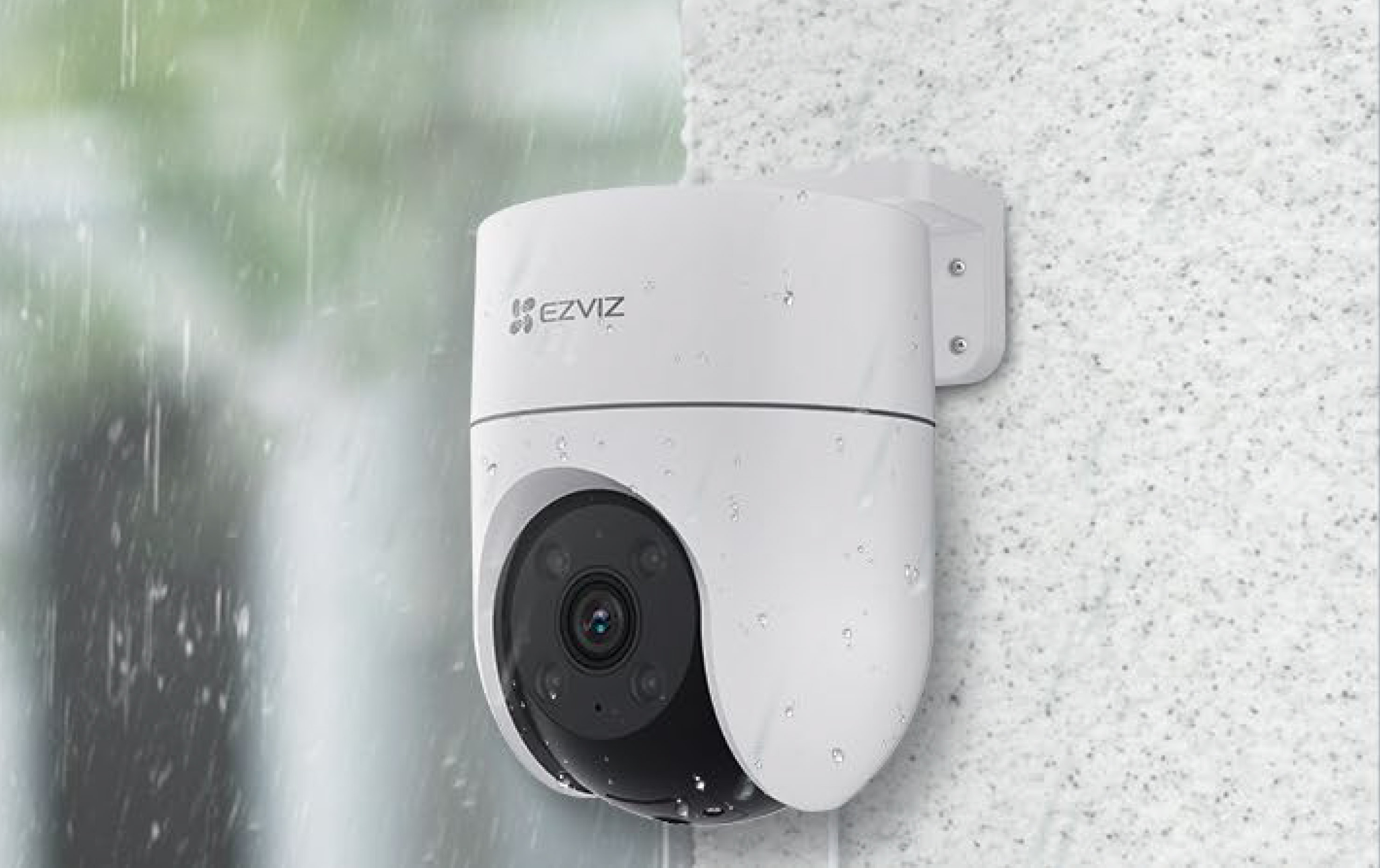 C&aacute;mara EZVIZ 360&deg; mostrando compatibilidad con aplicaci&oacute;n m&oacute;vil