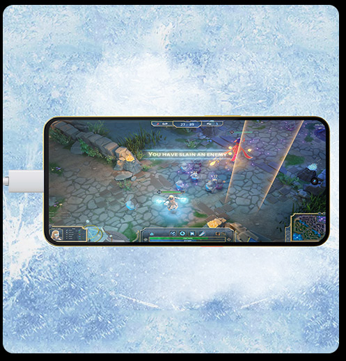 Funci&oacute;n Live Island 2.0 del ZTE nubia Neo 3 5G mostrando notificaciones en tiempo real.