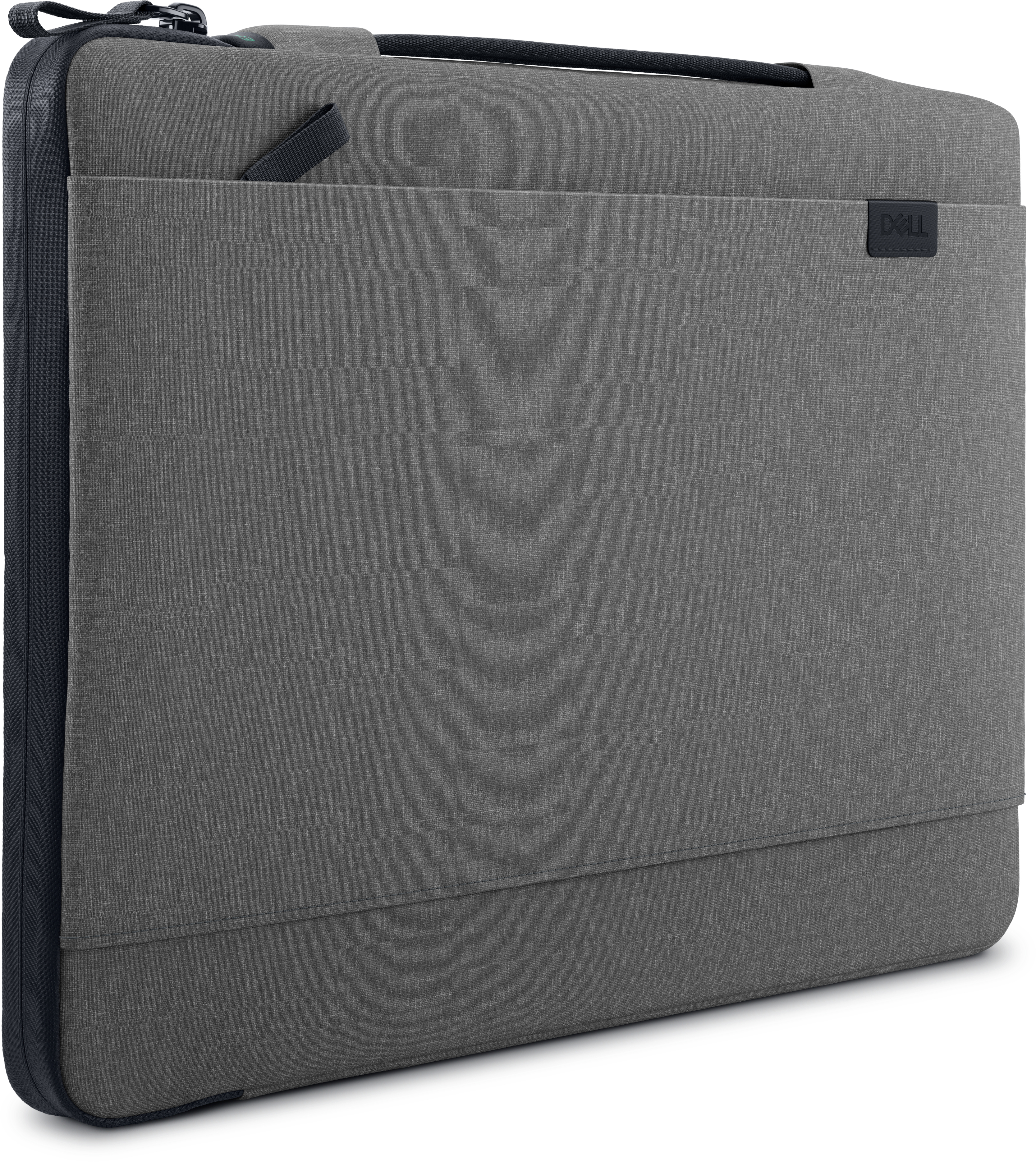 Malet&iacute;n ecol&oacute;gico Ecoloop Urban Sleeve con cierre de alta calidad y dise&ntilde;o moderno en color gris