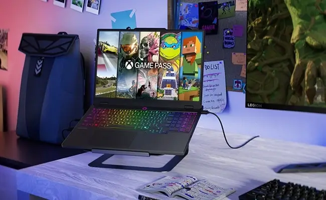 Notebook Lenovo Legion 9&ordf; generaci&oacute;n, pantalla Full HD de 15 pulgadas, dise&ntilde;o de chasis met&aacute;lico con ventilaci&oacute;n avanzada