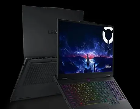 Notebook Lenovo Legion 9&ordf; generaci&oacute;n con procesador Intel Core i7, pantalla Full HD de 15 pulgadas, vista frontal