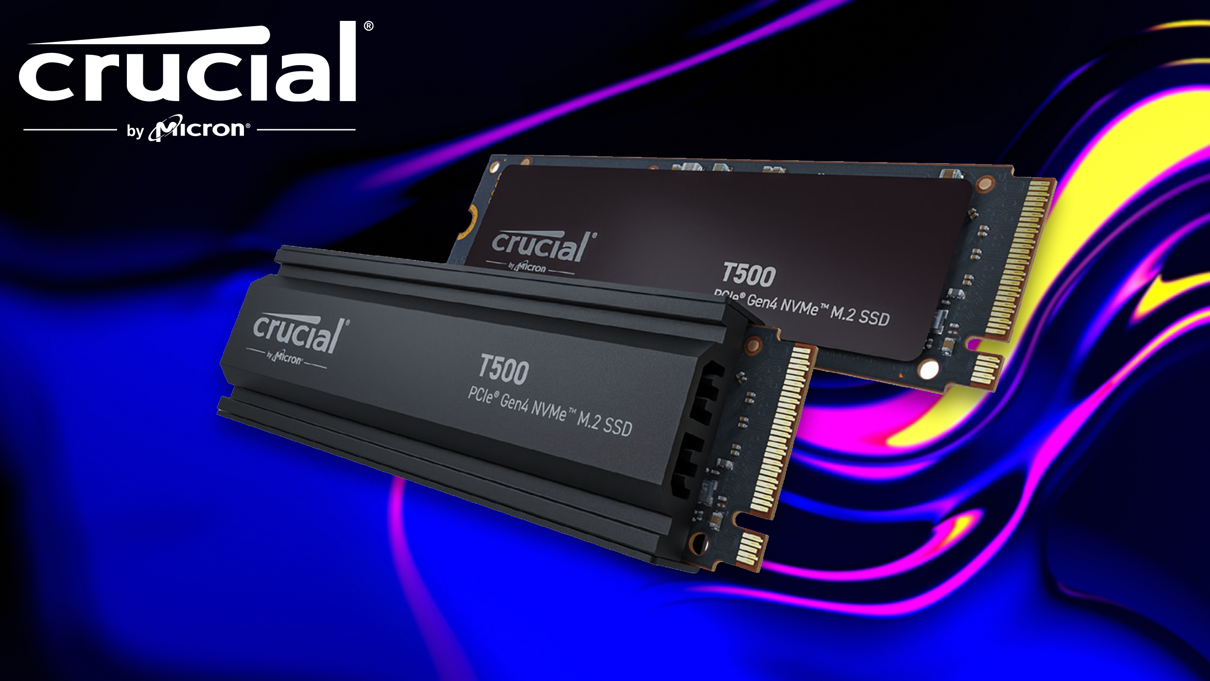 Crucial Unidad SSD T500 500GB PCIe Gen4 NVMe M.2 | pc Factory