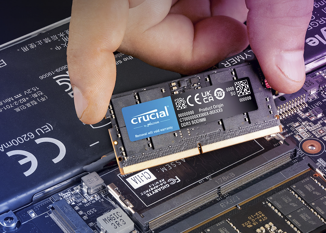 Memoria Crucial 8GB DDR5-5600 SODIMM