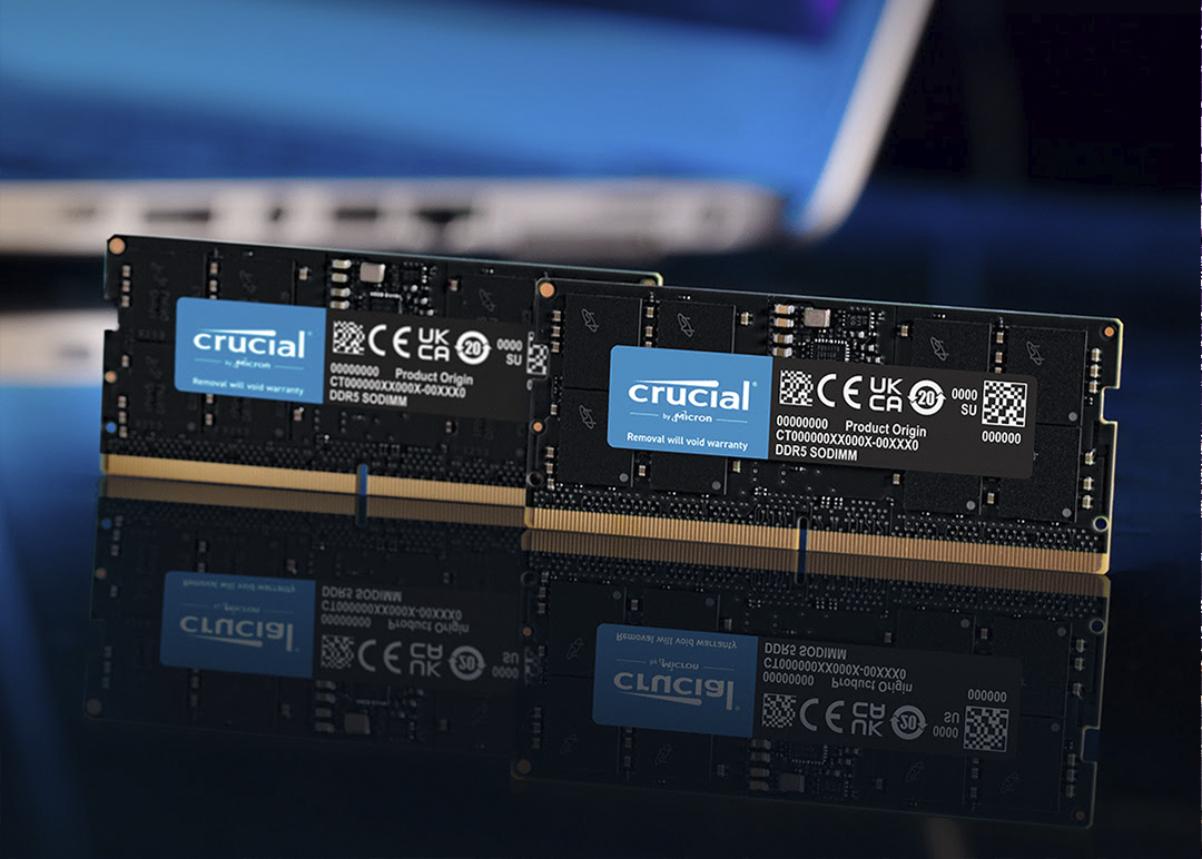 Memoria Crucial 8GB DDR5-5600 SODIMM