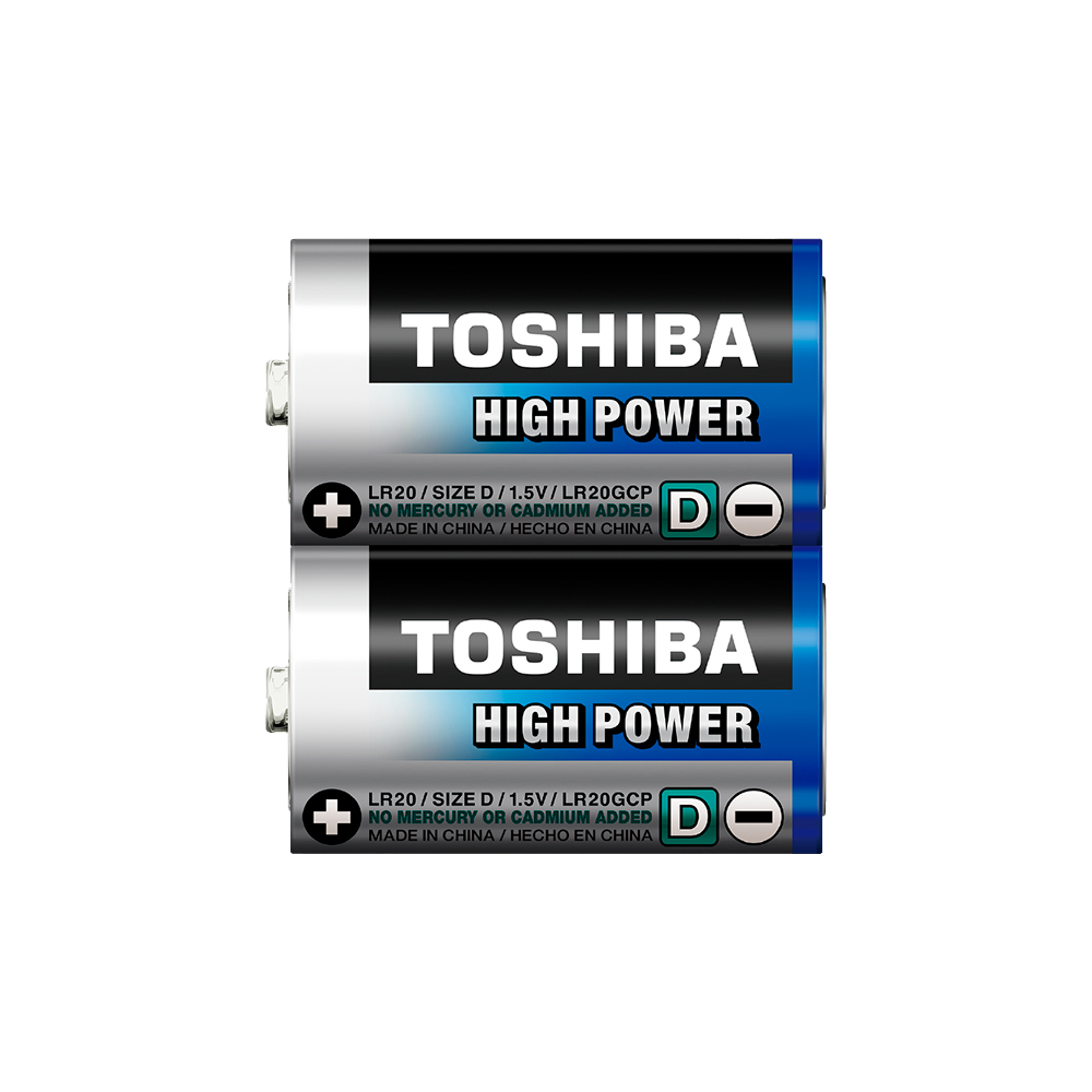 Pila alcalina individual Toshiba