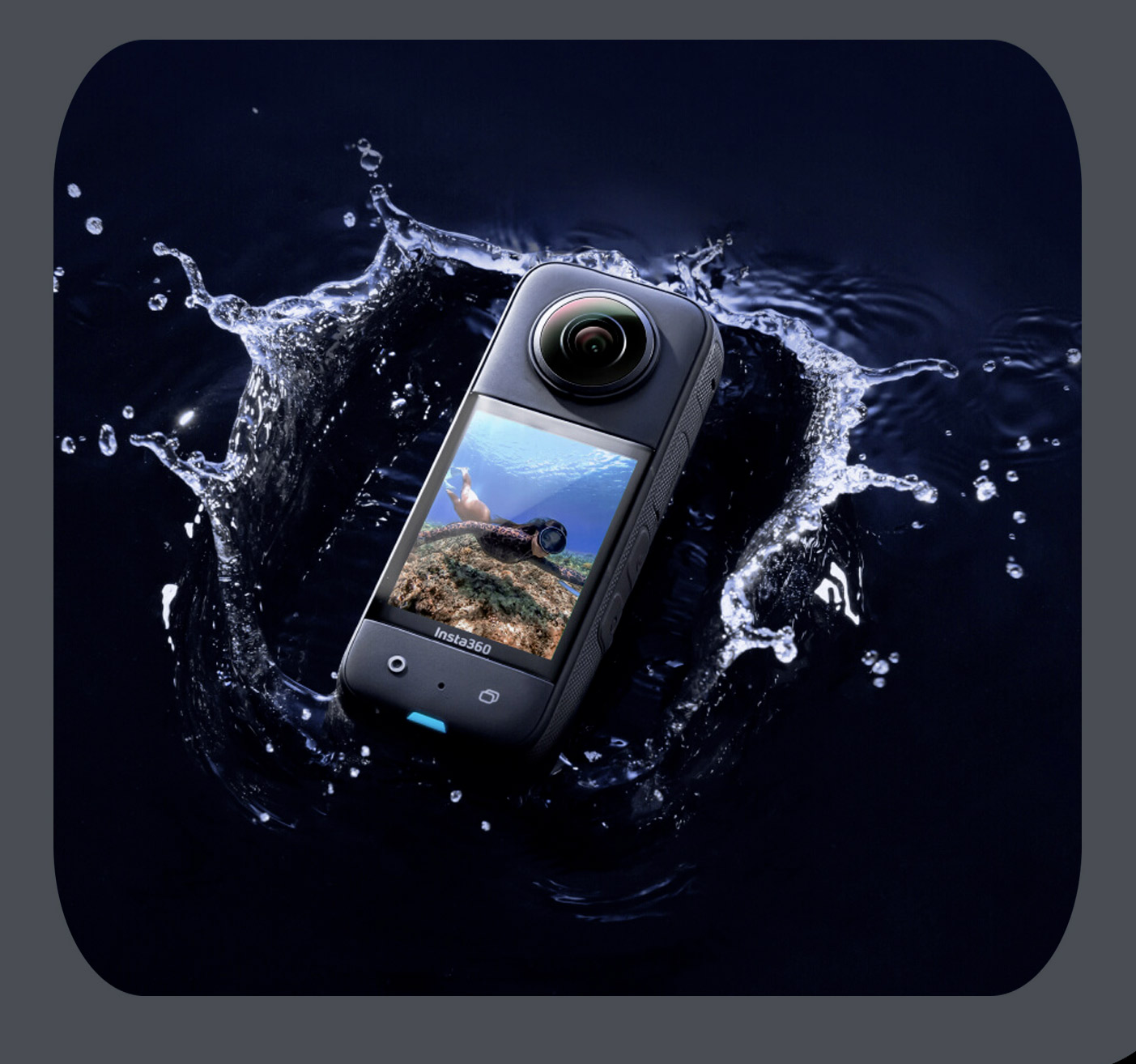 Empaque de la Insta360 X3 con c&aacute;mara y accesorios incluidos
