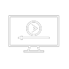 Icono mejora video con IA