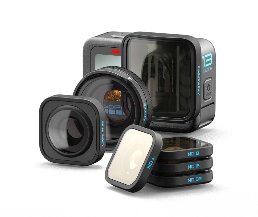 C&aacute;mara GoPro Hero 13 Black + HB-Series Lens Collection