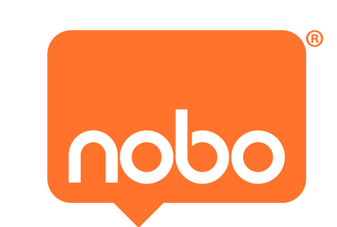 Tel&oacute;n port&aacute;til Nobo para proyecciones, dise&ntilde;o ligero y f&aacute;cil de transportar