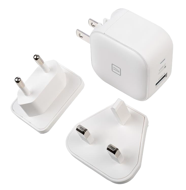 Adaptador de Viaje doble Tucano USB-A/USB-C