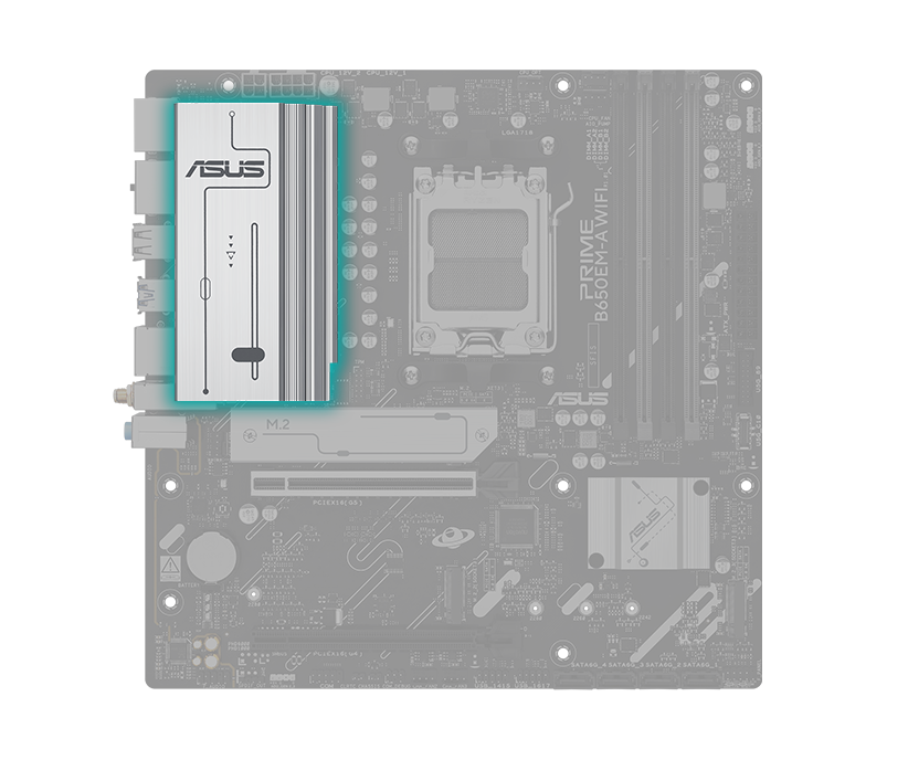 Placa Madre PRIME B650EM-A WIFI
