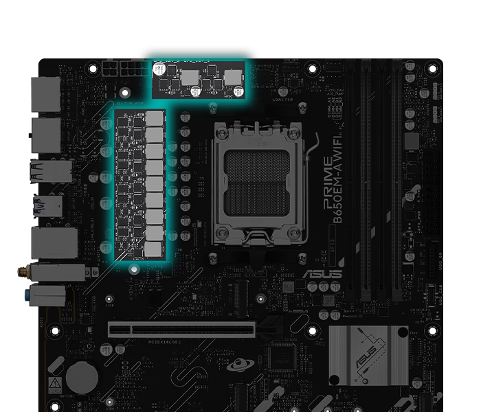 Placa Madre PRIME B650EM-A WIFI