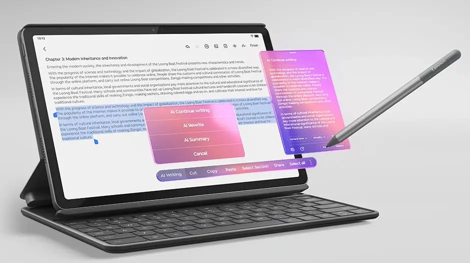 Tablet Idea Tab de Lenovo - Tablet de 11in asistida por IA para estudiantes