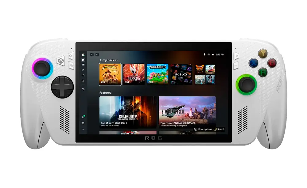 Experiencia Xbox a pantalla completa - Consola Port&aacute;til Asus ROG Xbox Ally RC73YA-NH002W