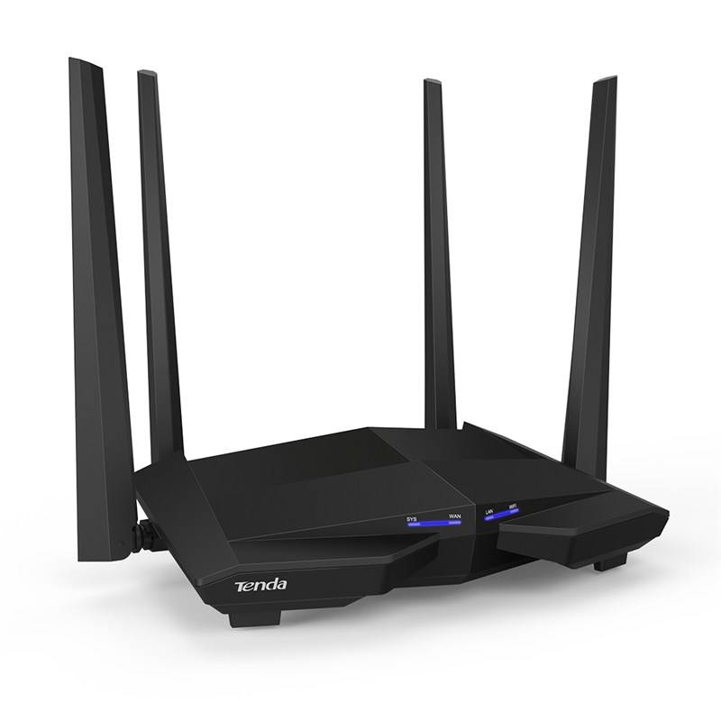 Imagen del Router Tenda AC10 AC1200 Dual Band con fondo blanco