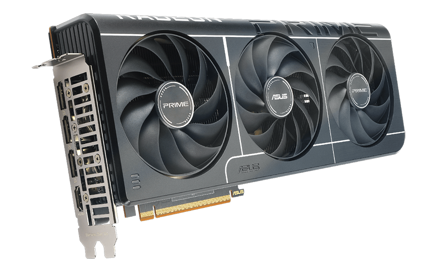 Vista 3/4 de Tarjeta Gr&aacute;fica Asus PRIME RADEON&trade; RX 9070 XT