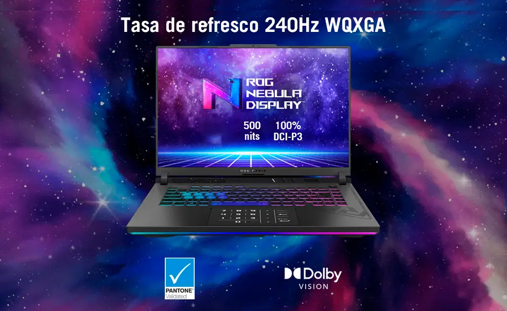 ROG Nebula Display: la pantalla perfecta para jugar