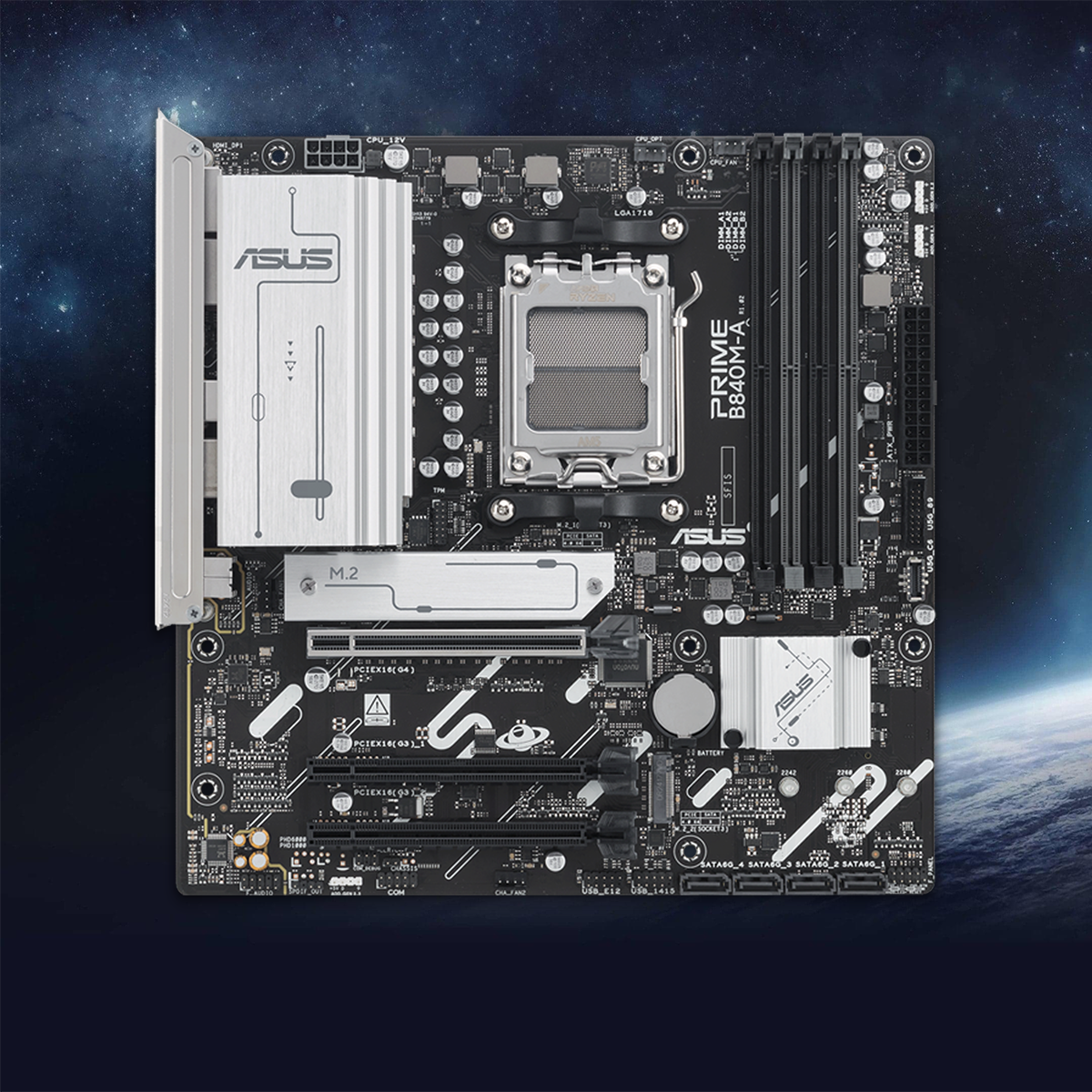 Placa Madre ASUS PRIME B840M-A para AMD Ryzen