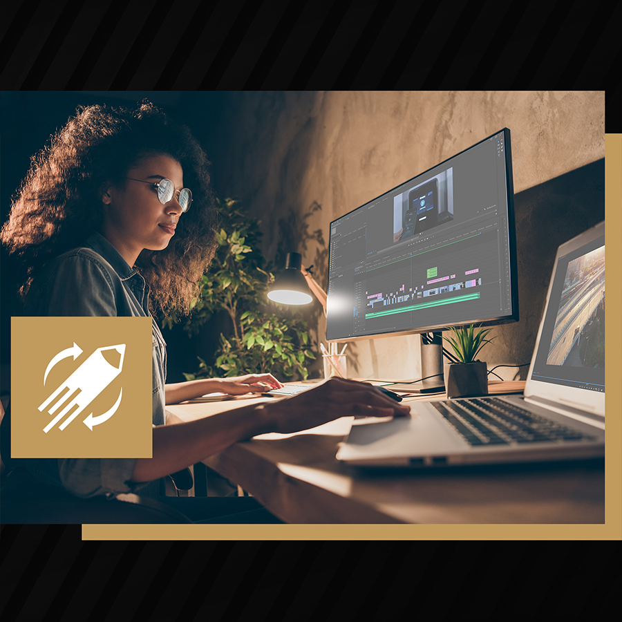Alto rendimiento para creadores de contenido profesional