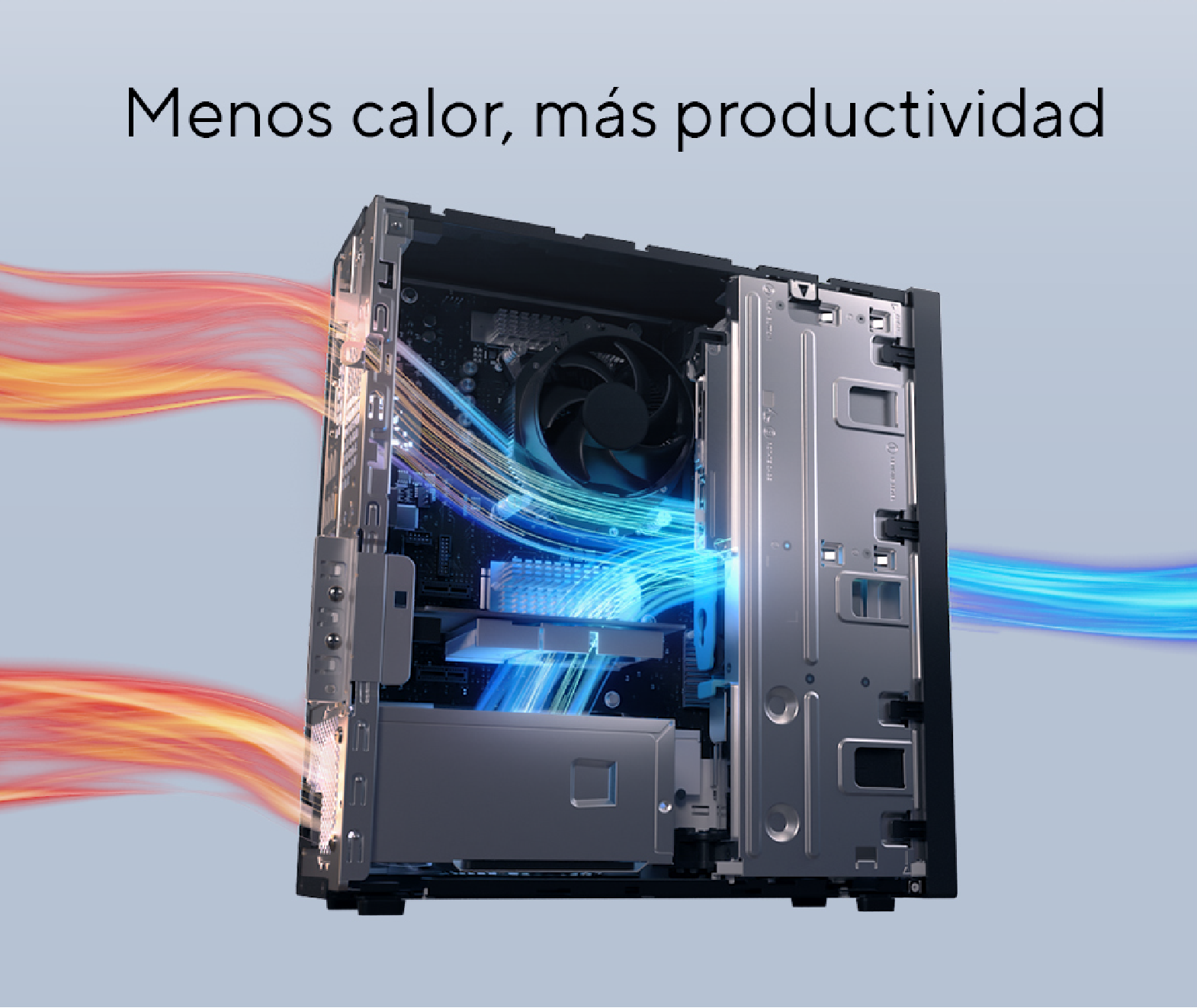 Sistema de refrigeraci&oacute;n t&eacute;rmica avanzada del ASUS ExpertCenter