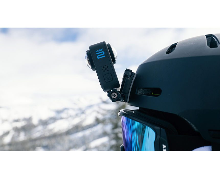 Vista de la GoPro MAX 2 grabando un entorno en 360 grados