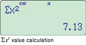 Value calculation
