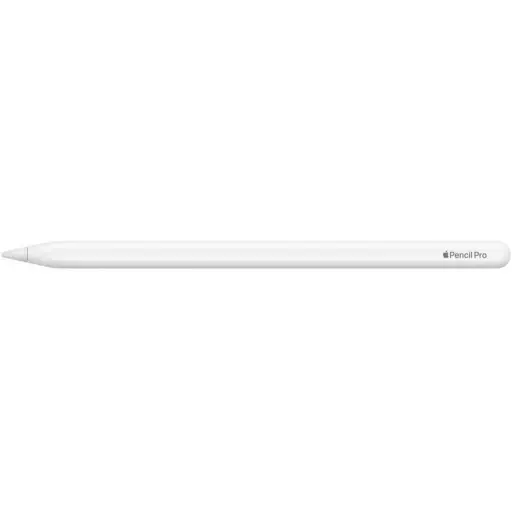 Apple Pencil Pro carg&aacute;ndose magn&eacute;ticamente en el lateral de un iPad.