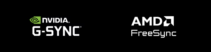 Logo NVIDIA G-SYNC y Logo AMD FreeSymc