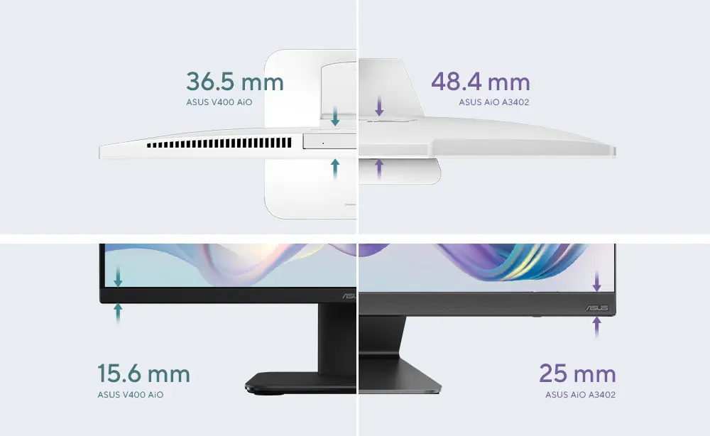 Detalle del teclado del Notebook ASUS U9 ARL HX con distribuci&oacute;n ergon&oacute;mica y teclas precisas
