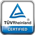 Logo T&Uuml;V Theinland Ceritifed