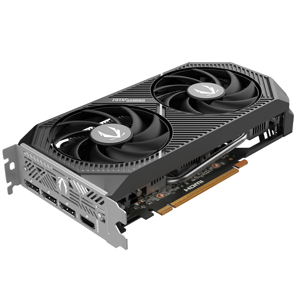 Placa trasera met&aacute;lica de la ZOTAC GAMING GeForce RTX 5050