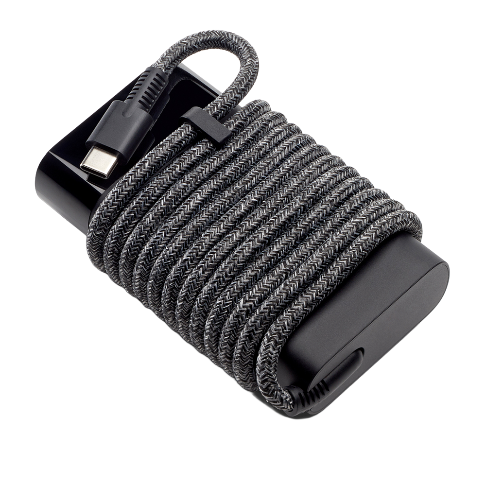 Dise&ntilde;o port&aacute;til con organizador de cables integrado para viajes