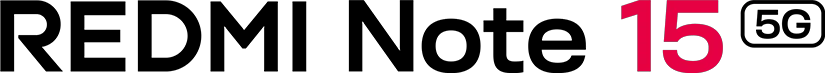 Logo REDMI Note 15