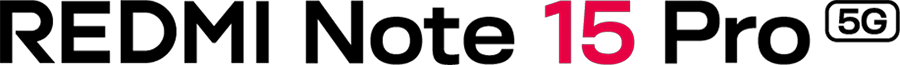 Logo REDMI Note 15